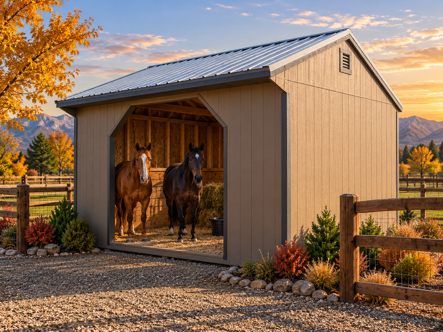 12' x 16' Quaker Animal Shelter 12x16 A-Frame for Livestock Storage in Farr West, UT for sale in Farr West, UT